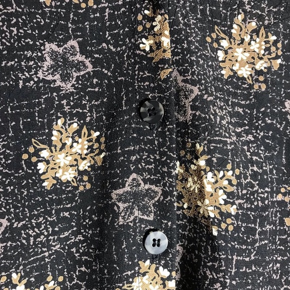 Vintage Chaus Button Front Blouse/ Jacket 16 LS - Picture 8 of 8